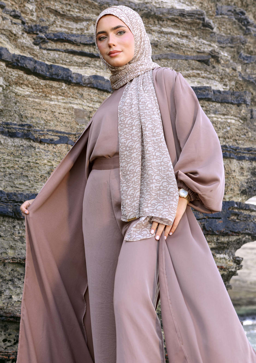 Greige - Haya 3 Piece Co-ord Set