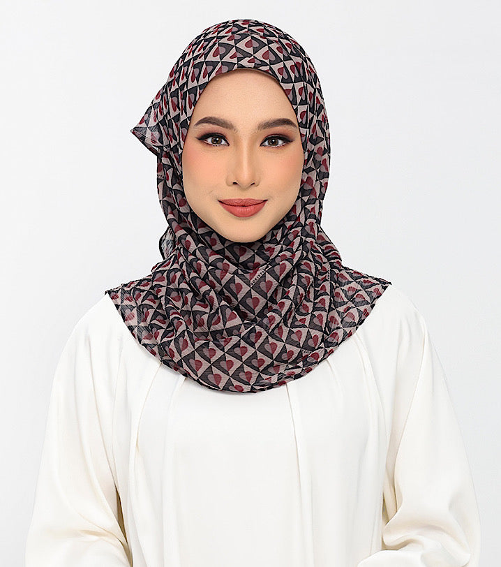 Hearts Red Black