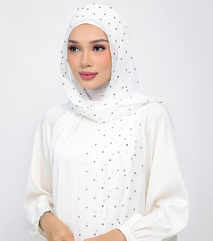 Polka Offwhite