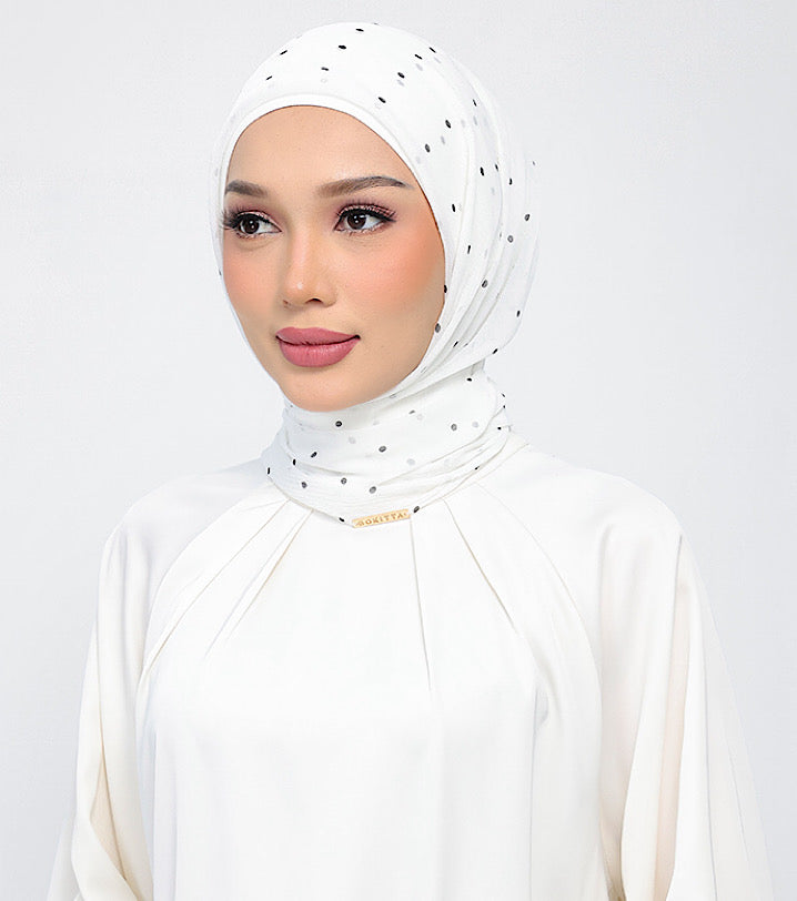 Polka Offwhite