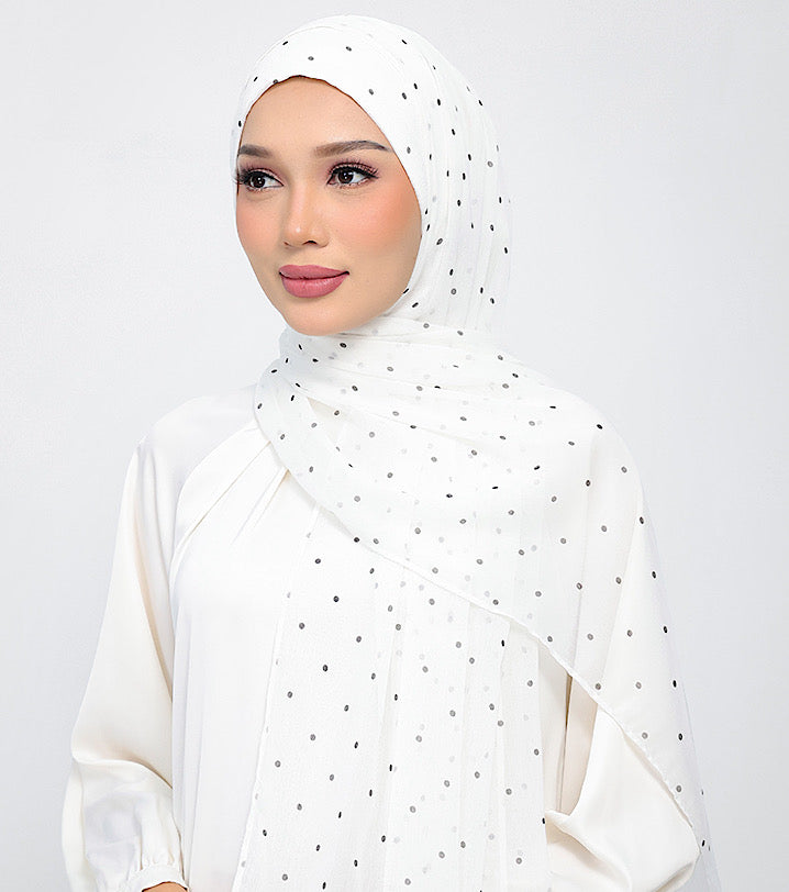 Polka Offwhite