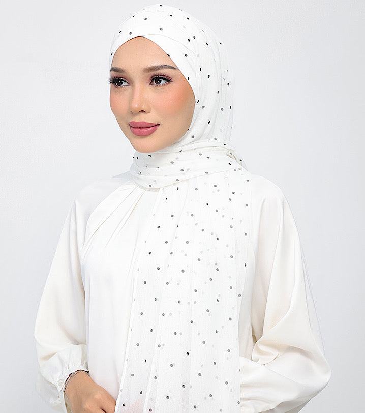 Polka Offwhite