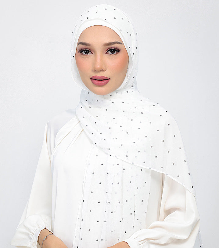 Polka Offwhite