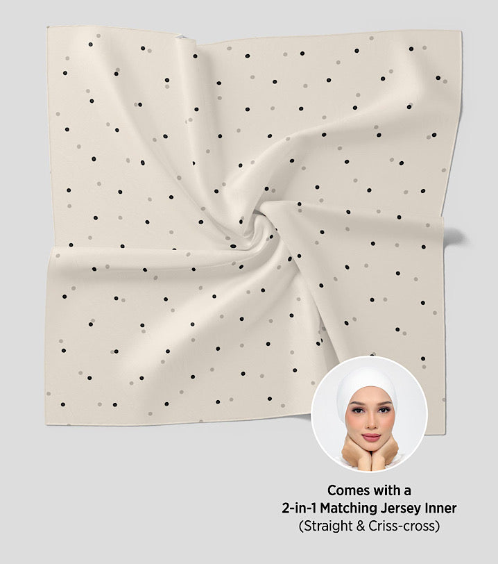 Polka Offwhite
