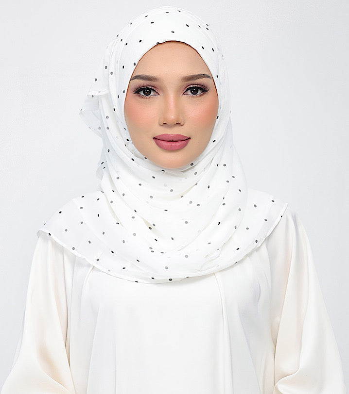 Polka Offwhite