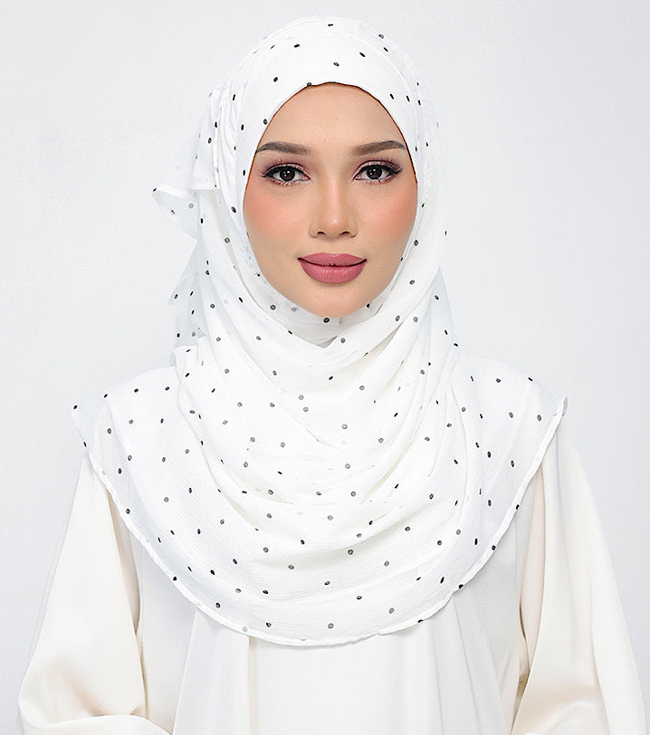 Polka Offwhite