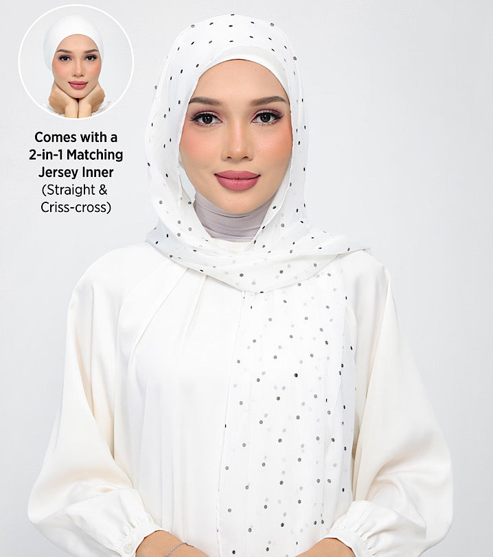 Polka Offwhite