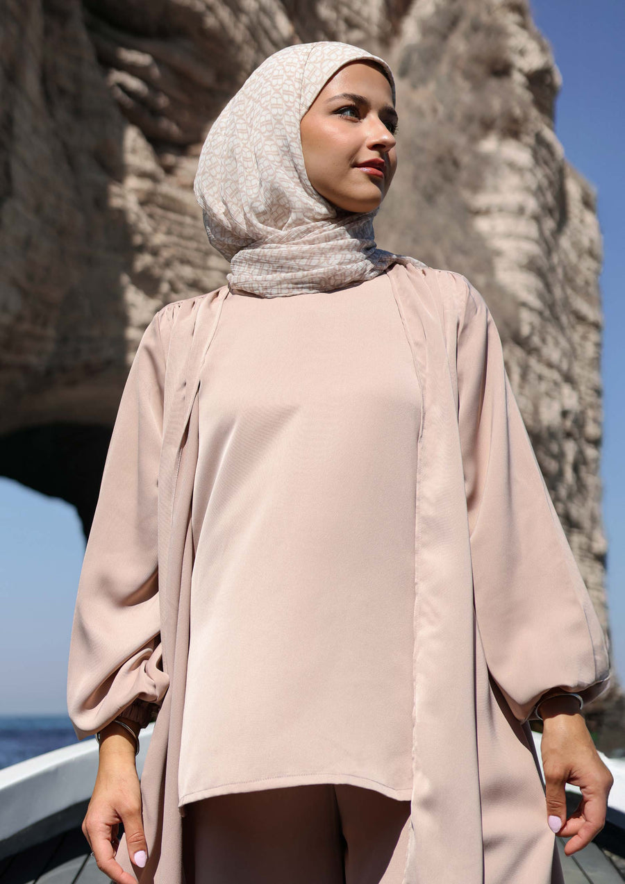 Stone - Haya 3 Piece Co-ord Set