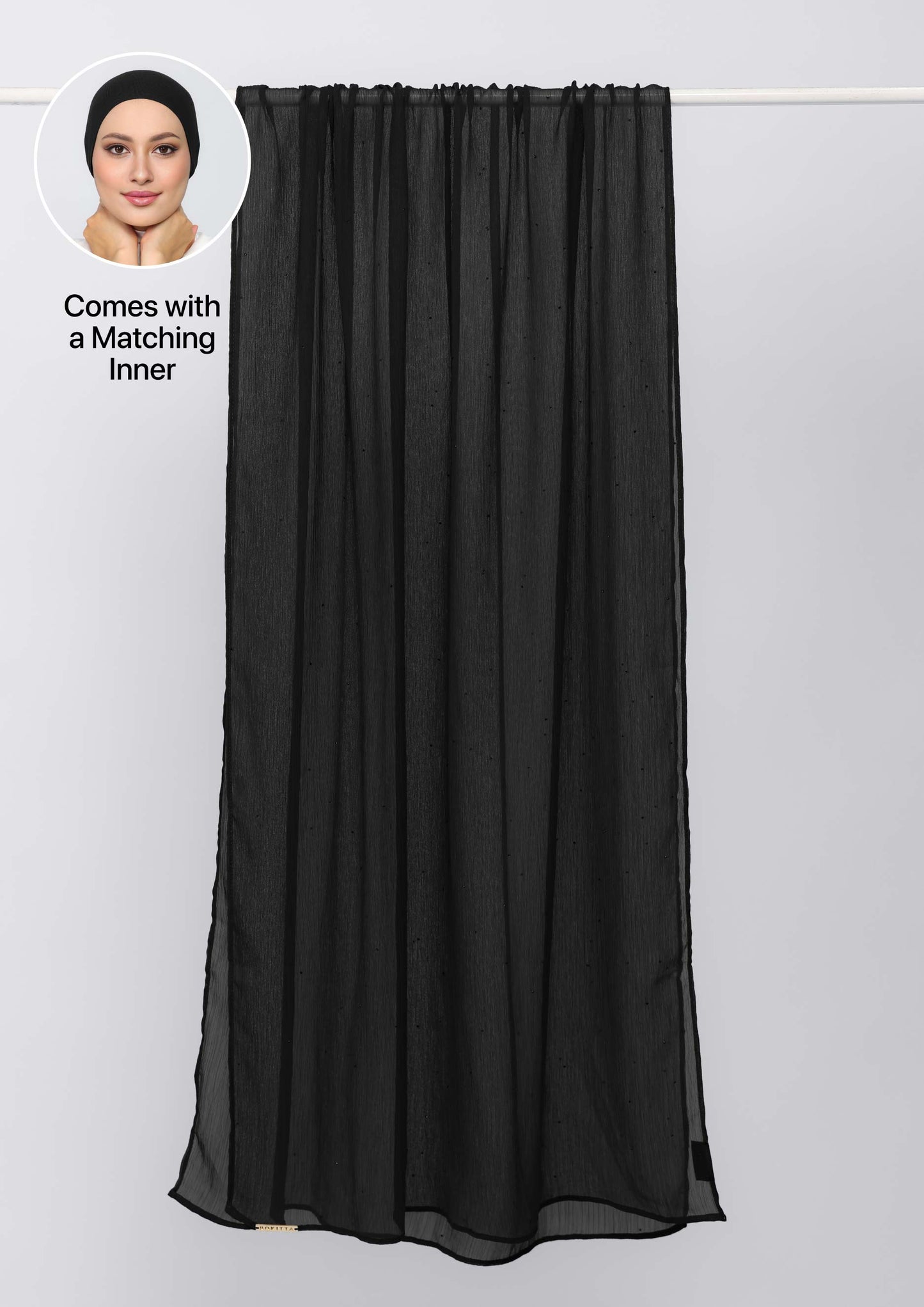 Black Palm (Brasso Georgette)