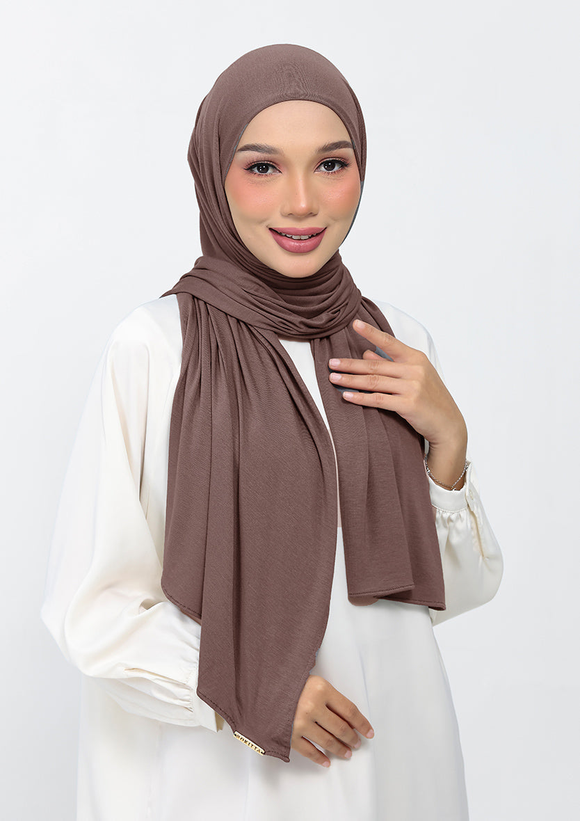 Brown - Micromodal jersey