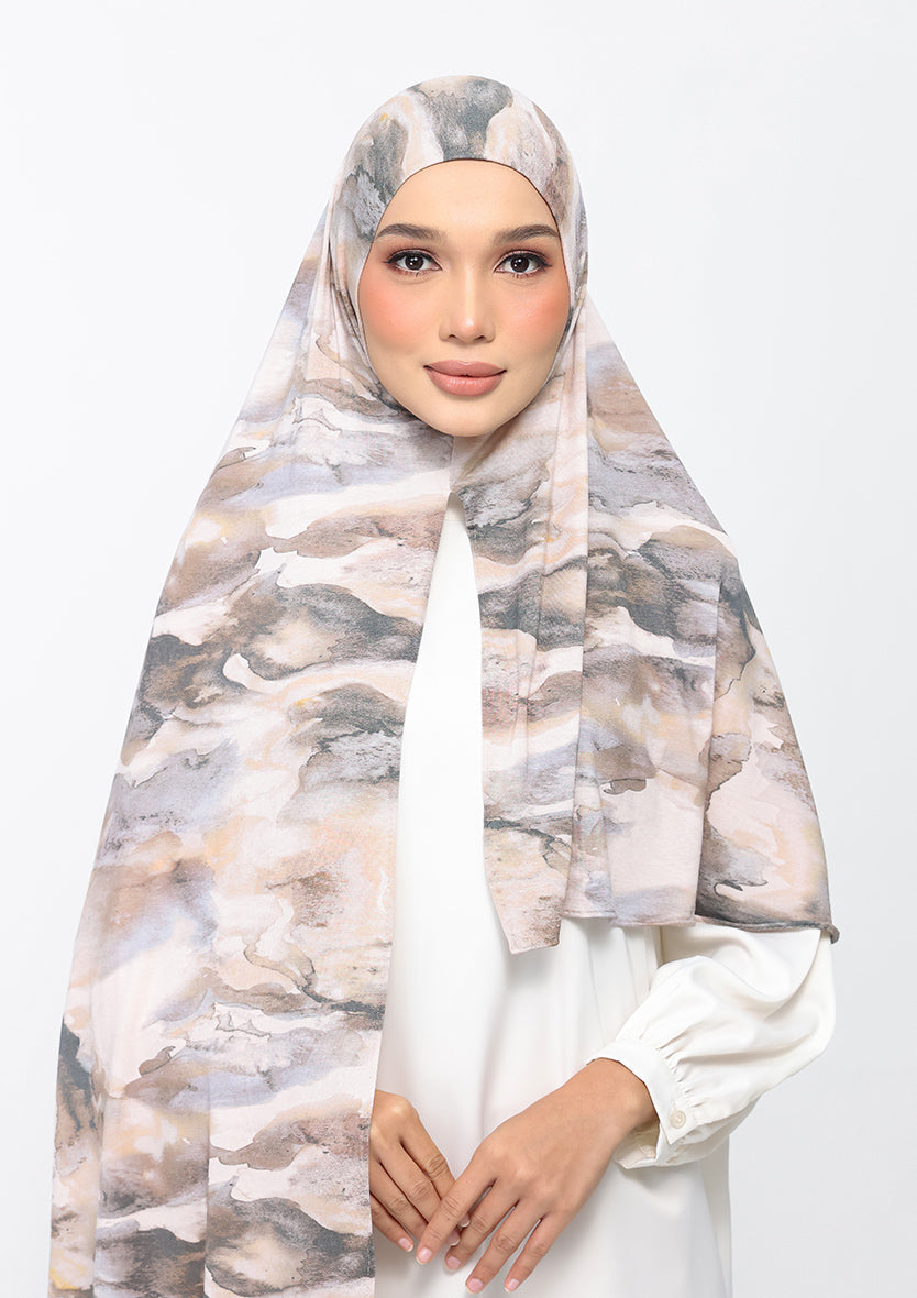 Smoke Swirl - Micromodal jersey