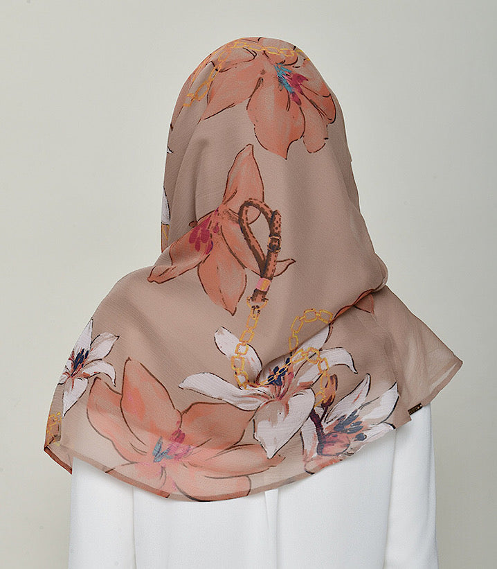 BOKITTA HIJAB LILIES BEIGE VOILAMAXI (4)