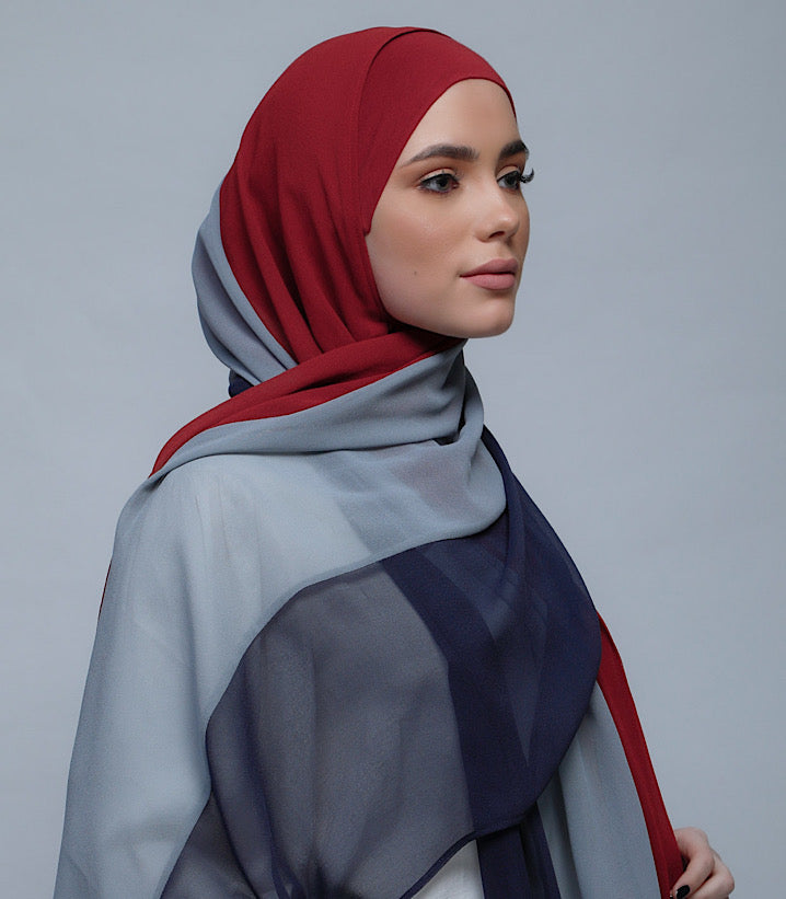 BOKITTA HIJAB RedGrayNavy (1)