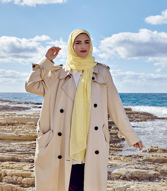 Bokitta Hijab Pastel Yellow