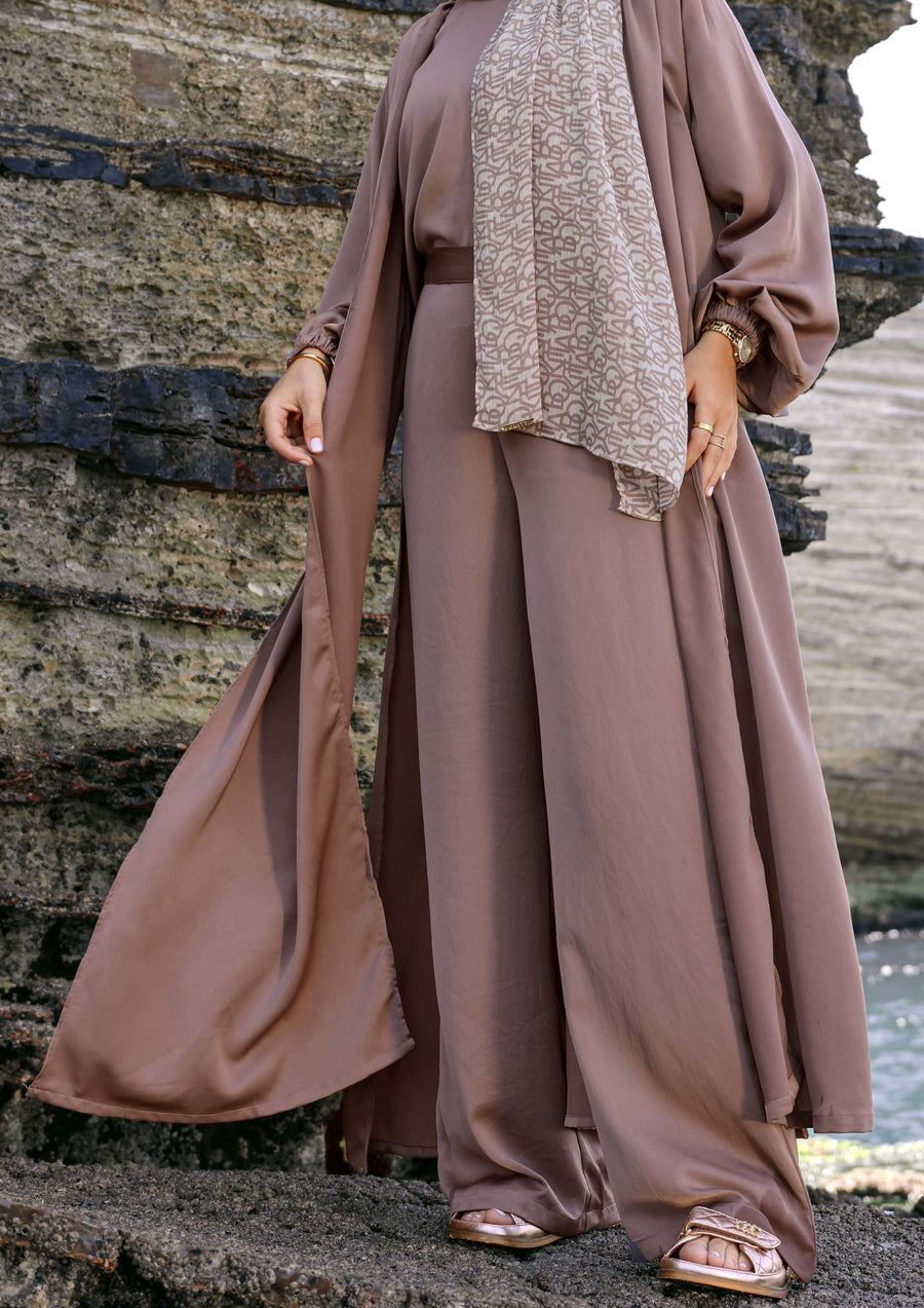 Greige - Haya 3 Piece Co-ord Set
