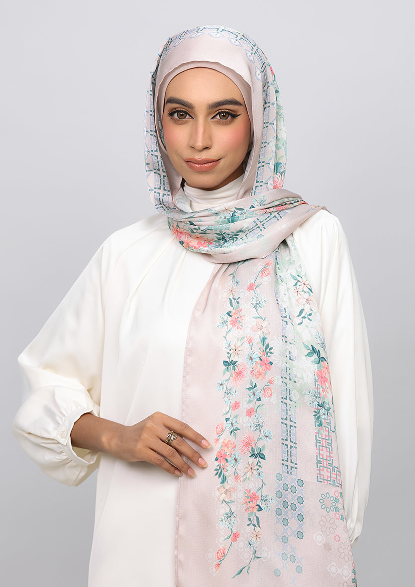 Aqua Tapestry (Satin)