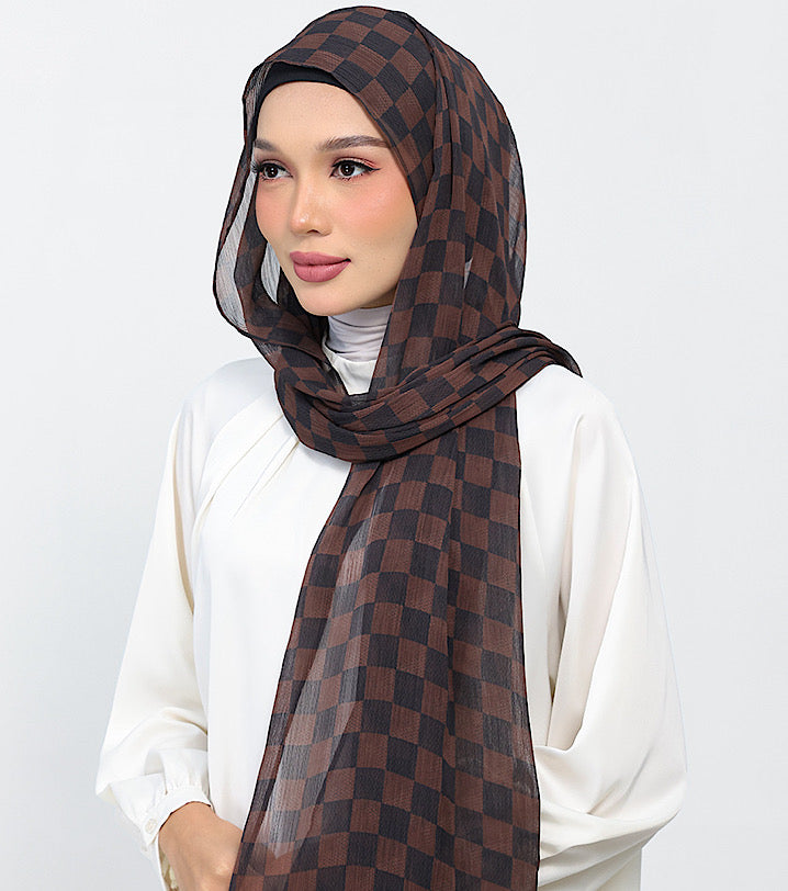 Checkered Brown