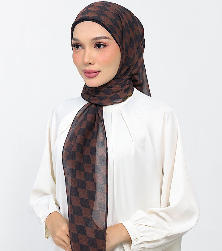 Checkered Brown