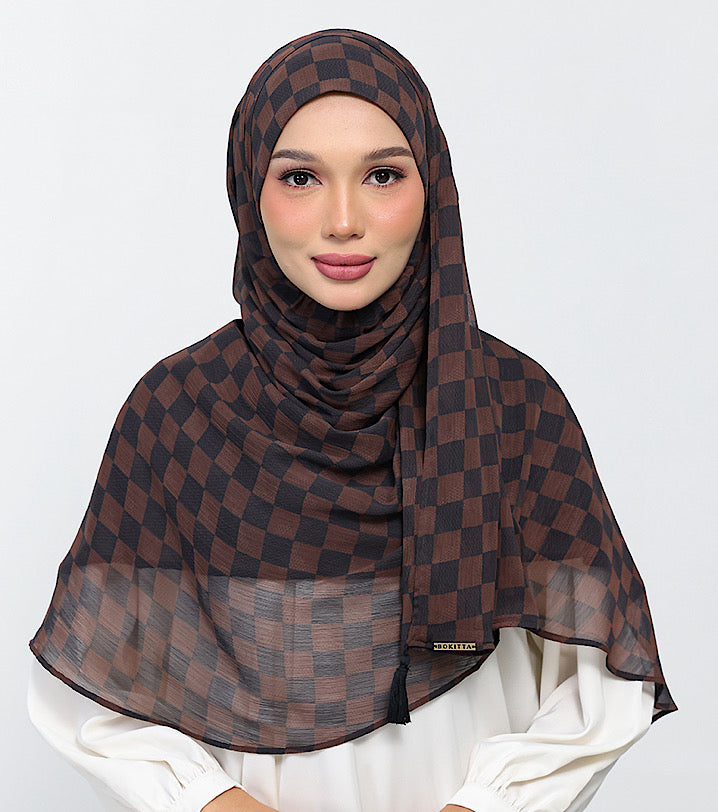 Checkered Brown
