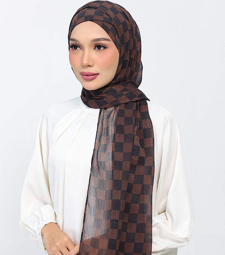 Checkered Brown