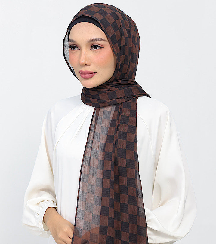 Checkered Brown