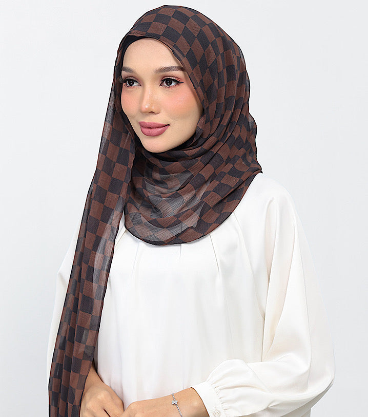 Checkered Brown