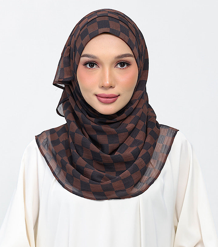 Checkered Brown