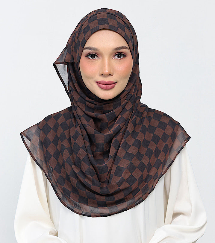Checkered Brown