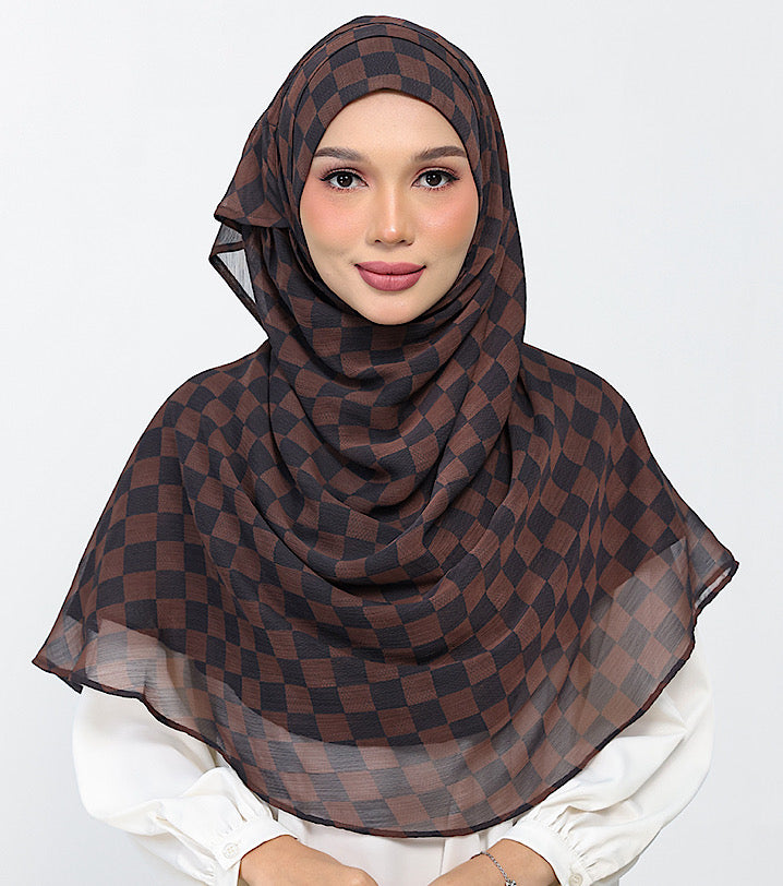 Checkered Brown