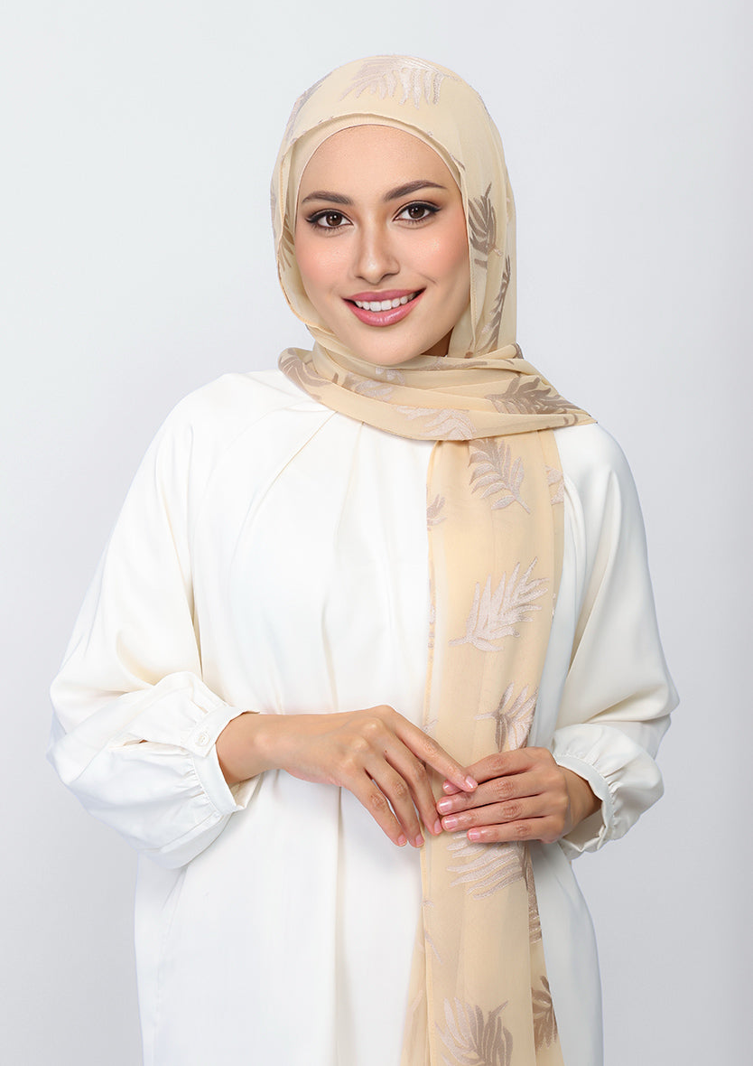 Gold Palm (Brasso Georgette)