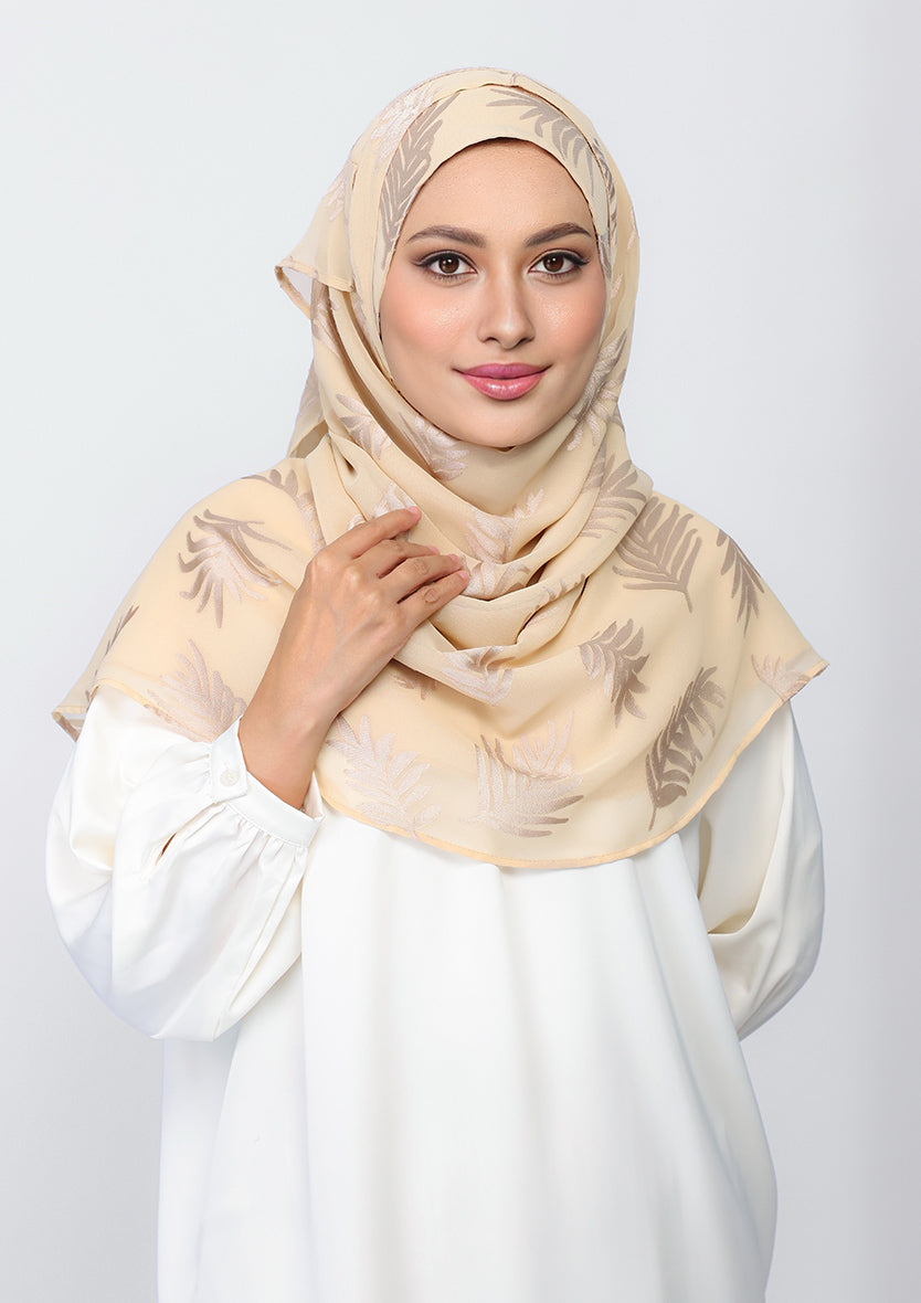 Gold Palm (Brasso Georgette)