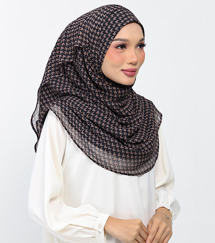 Houndstooth Black