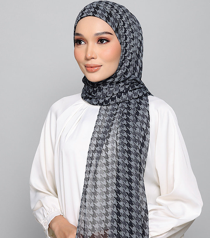 Houndstooth Charcoal