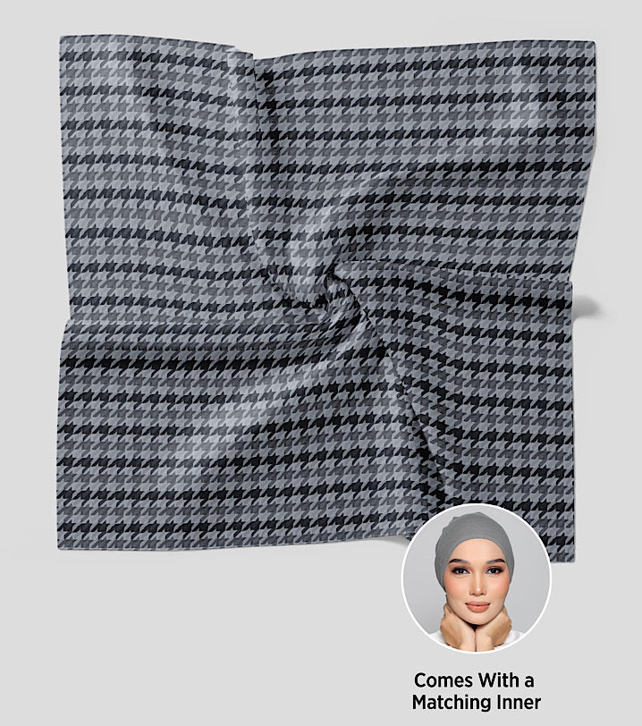 Houndstooth Charcoal