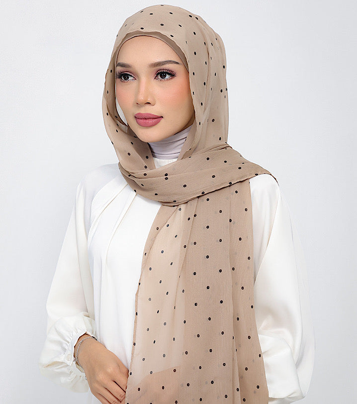Polka Taupe