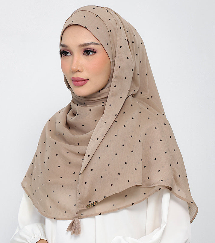 Polka Taupe