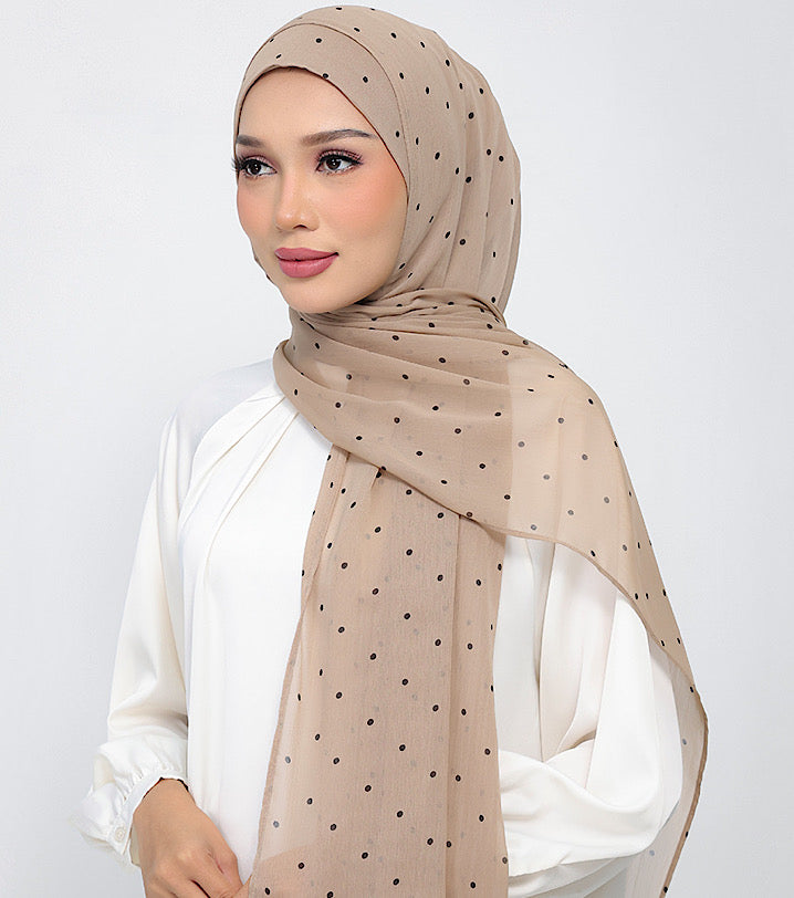 Polka Taupe