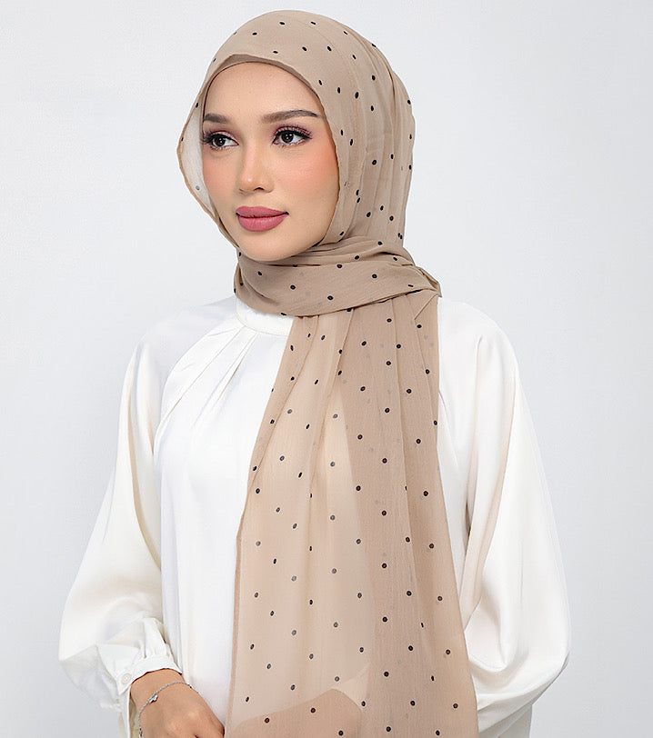Polka Taupe