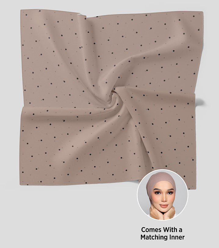 Polka Taupe