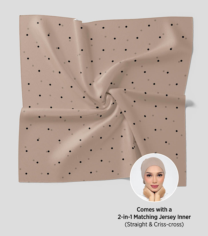 Polka Taupe