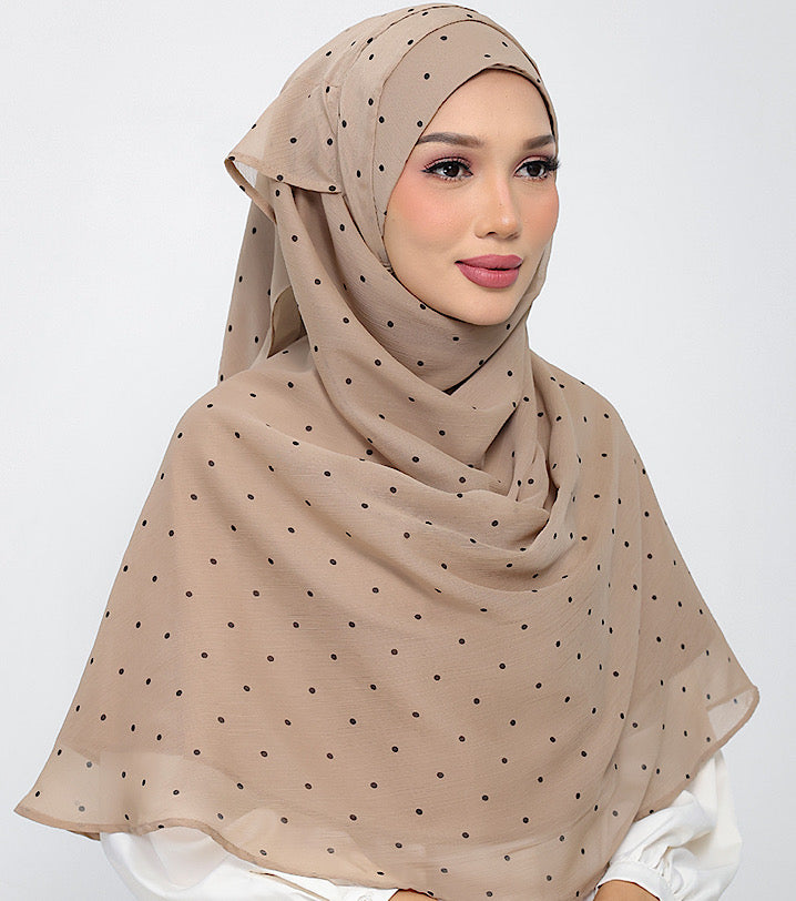 Polka Taupe