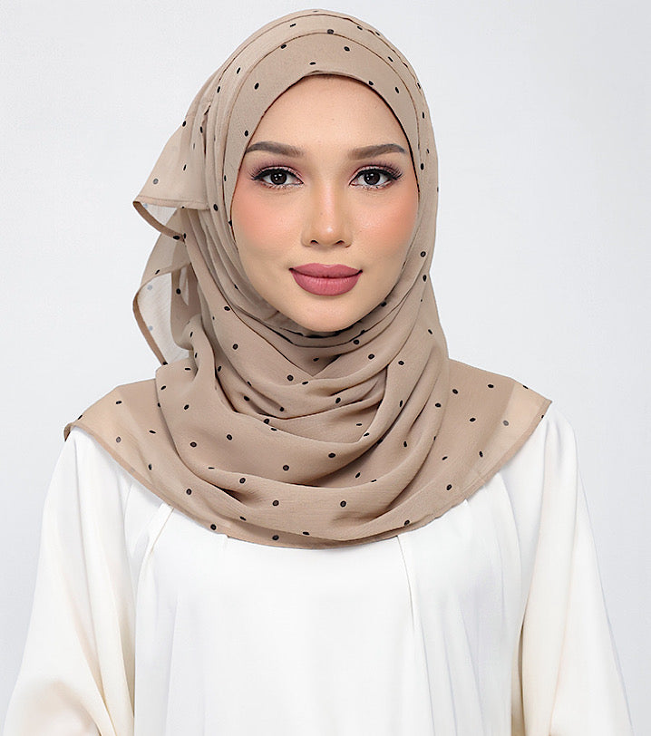 Polka Taupe