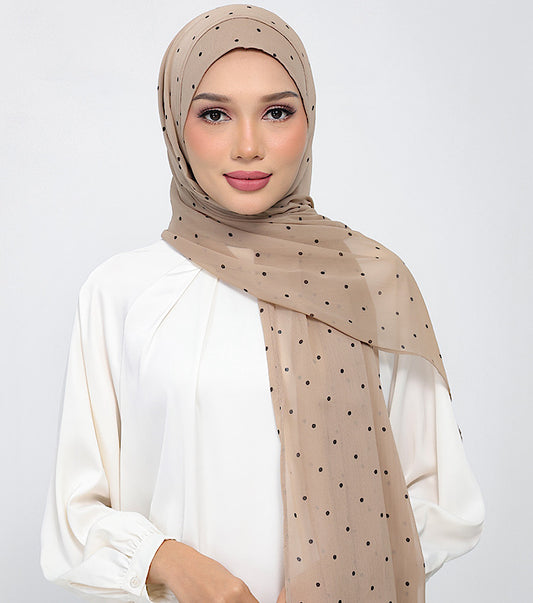 Polka Taupe