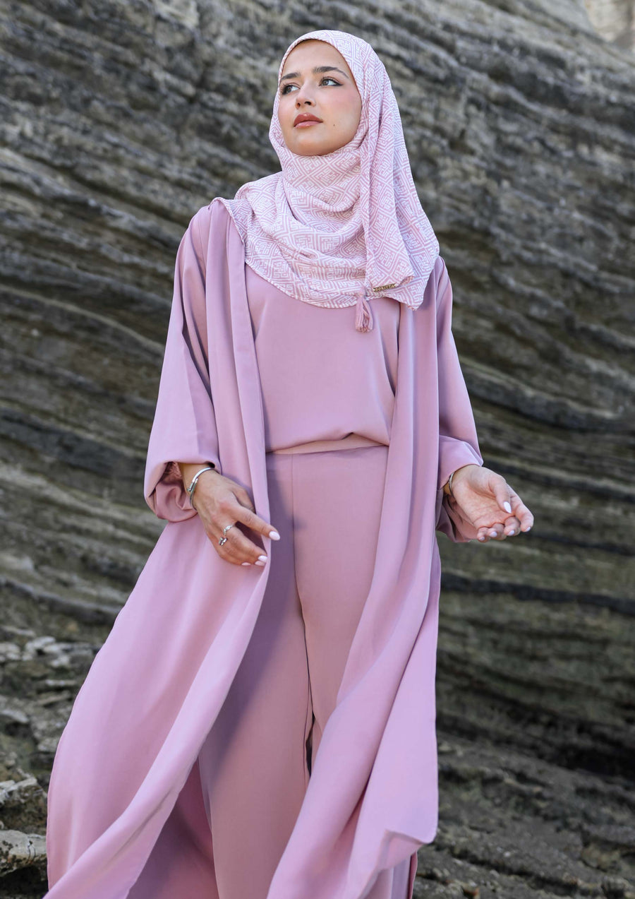 Pink - Haya 3 Piece Co-ord Set