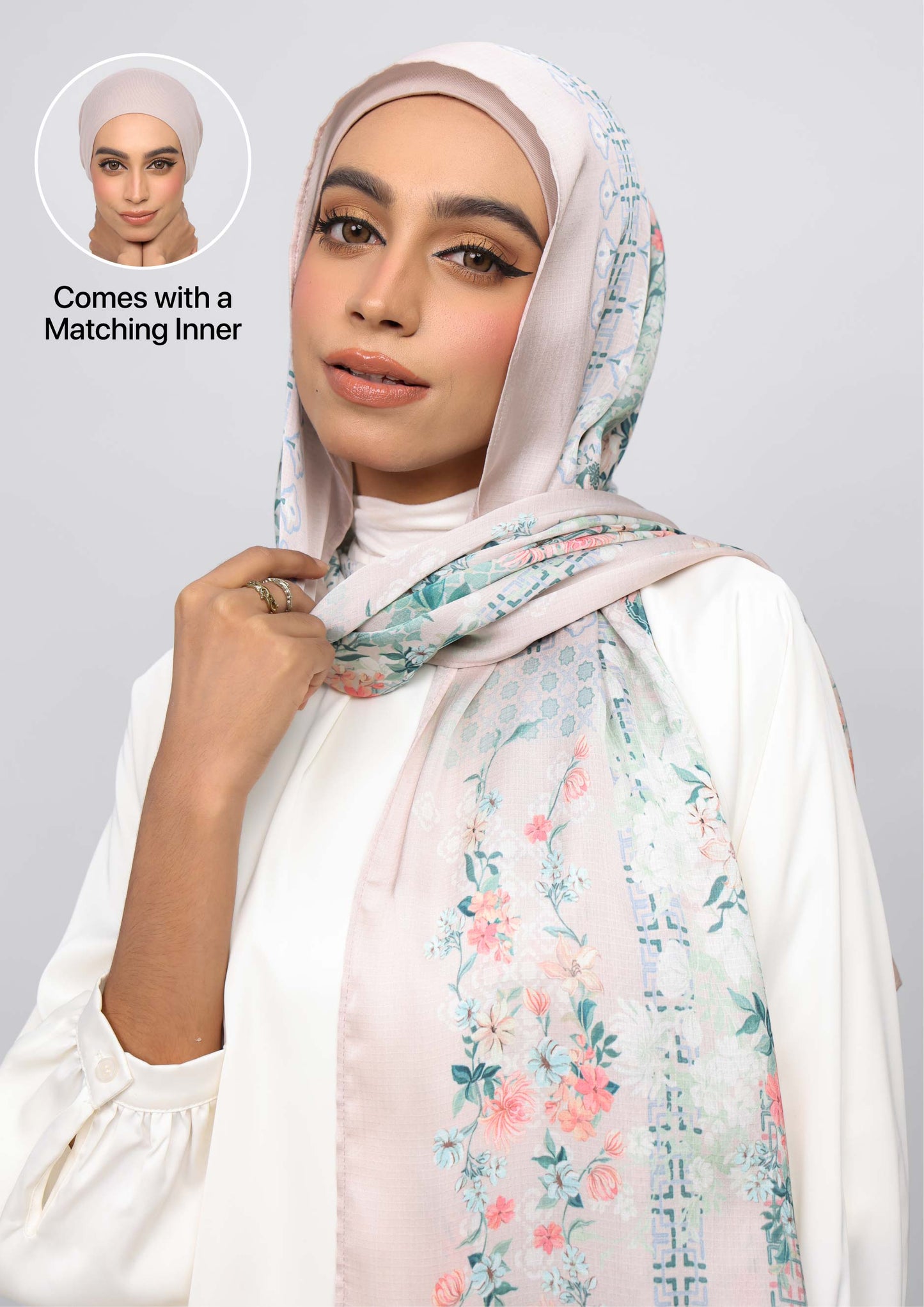 Aqua Tapestry (Satin)
