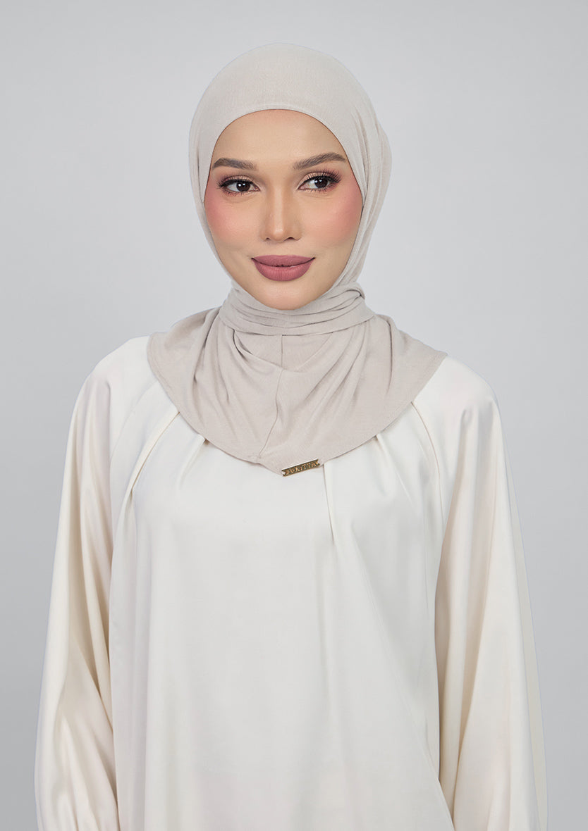 Snap Hijab - Plain Micromodal Jersey