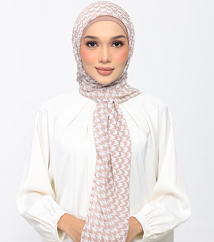 Houndstooth Beige