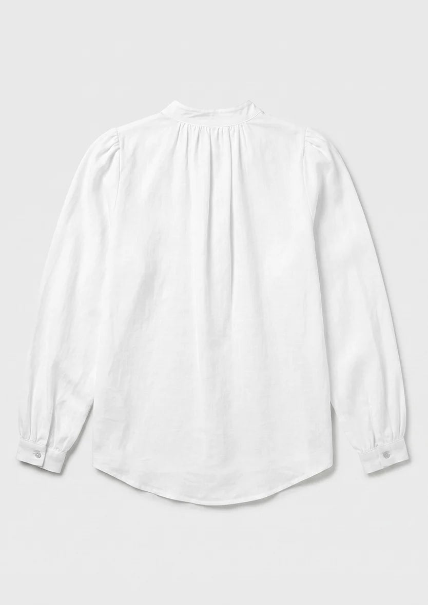 Capri Wrap Blouse - White