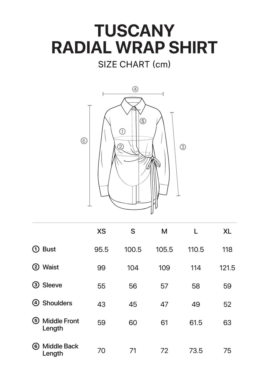 Tuscany Wrap Shirt - Navy