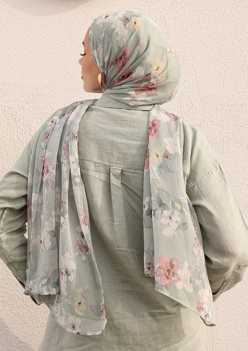 Sage -Modest Shirt 100% Italian Linen Co-ord Set